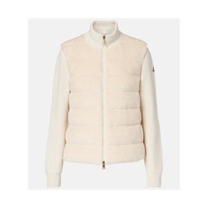 몽클레어 다운 패널 테디 카디건 P01127264