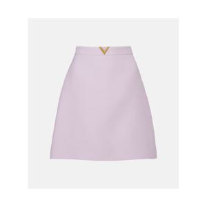 발렌티노 Crepe Couture 울 실크 미니스커트 P01108201