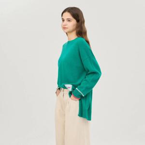 [베네통]패치 자수 울 니트_BAKP61461