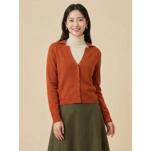 [조이너스][조이너스]V넥 카라 숏 가디건-JW22CB3001565C