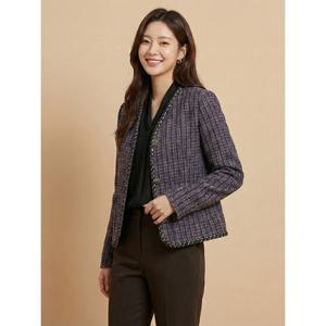 [꼼빠니아][꼼빠니아]트위드 크롭 자켓-CW23JD0101520C