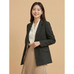 [꼼빠니아][꼼빠니아]베이직 원버튼 자켓-CW22JF0101518C