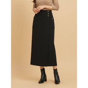 [조이너스][조이너스]버튼 장식 H라인 스커트-JW24SF1201715C