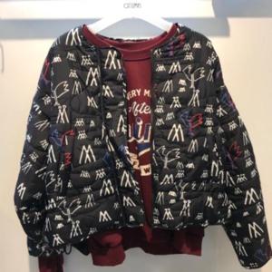 오프리미츠 HC13 패턴크롭패딩 B25PD2201