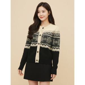 [조이너스][조이너스]내추럴 배색 가디건-JW23CB3001759C