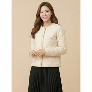 [조이너스][조이너스]퀼팅 버튼 덕다운 점퍼-JW24IH2101018A