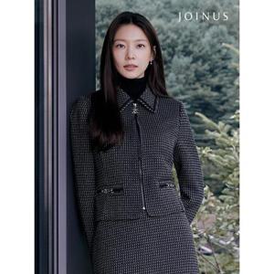 [조이너스][조이너스]체크 집업 자켓-JW24JF0301900C