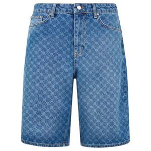 25SS DAILY 페이퍼 MONOGRAM 데님 숏츠 2513057BLUE