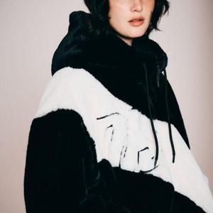 리트머스 HC12 블록 퍼 후드  집업 자켓 LP4JU818-076