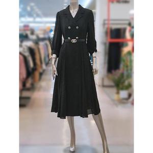 미니멈 세이브존03 미니멈 체크패턴 A라인 원피스 AGMYAAWO2410A