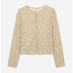 [써스데이아일랜드](T258MBL234W)플라워 프릴 블라우스