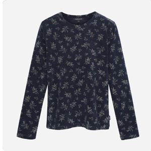 [써스데이아일랜드](T258MTS238W)플라워 테리 티셔츠