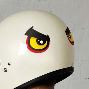 앵그리왕눈2 반사 자동차스티커 미니size 70x73mm 졸음방지스티커 왕눈이스티커 자동차스티커 반사스티커 고휘도반사 차량용스티커