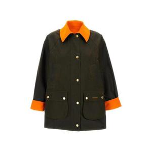 바버 아이콘 모던 비드넬 재킷 LWX1492GREE