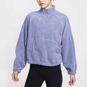 [국내매장] 나이키/여성긴팔/원 써마 핏 하프집 탑(HV3716-499)/EV