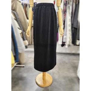 밸리걸 세이브존01 벨벳 융기모 밴딩 H 롱스커트 823870