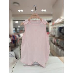 오가닉맘 엘리핑크거즈수면조끼(출산돌선물) (MLSLSV03)