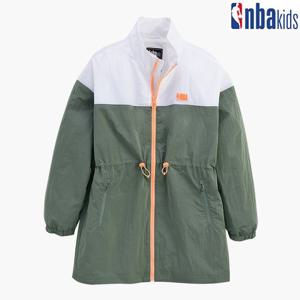 [NBA KIDS]주니어 여아 롱기장 바람막이 점퍼 K211JP610P