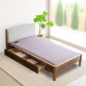 건강을 생각한 황토볼 온돌침대 (싱글,서랍) IHM097