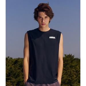 아레나  글램 슬리브리스 래쉬가드 (A5BM1PR14BLK)