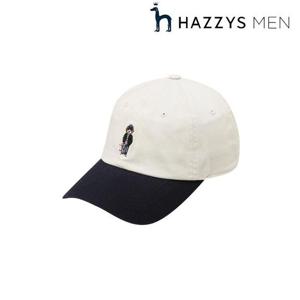 헤지스 남성 (HZHE5F202N2)  25FW  HAZZYS HARRY  네이비 배색 볼캡