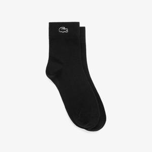 라코스테 공식 여성 베이직 솔리드 중목 양말 RA018E-55N 031