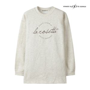 나인식스뉴욕  프린팅 기모 긴팔 티셔츠 (NPBTS004M0)