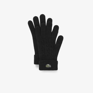라코스테 공식 여성 울 케이블 니트 장갑 RV203E-55N 031