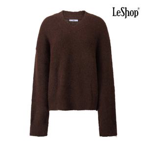 르샵  V넥 베이직 시보리 니트 (BPBKP012A)