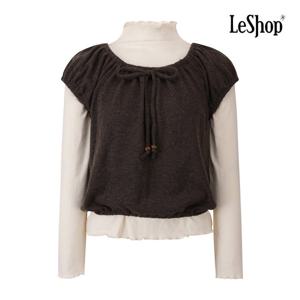 르샵  레이어드 더블 폴라 티셔츠 (BPBTS011A)