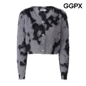 GGPX  타이다이 크롭 퍼 가디건 GPBKG010F