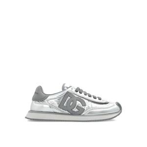 25 FW 돌체앤가바나 로고 패치 메탈릭 스니커즈 CK2288AE474 TP444992144