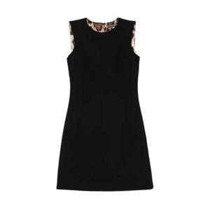 25 FW 돌체앤가바나 DNA 레오파드 프린트 라이닝 민소매 미니 드레스 F6TMMTGDCSX TP445105018