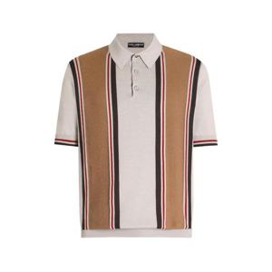 25 FW 돌체앤가바나 스트레치 실크 폴로 셔츠 GXZ02TJBSM6 TP445079772