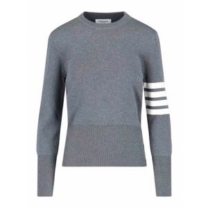 [THOM BROWNE] 라프리마 여성 크루 넥 스웨터 FKA239A00219035 Grey /8