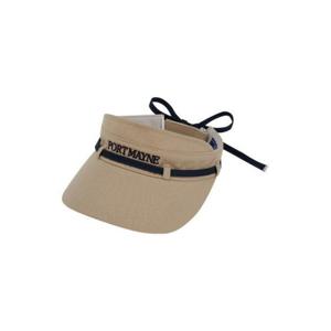 포트메인골프썬캡 NQC T3342PVS02BEI COTTON RIBBON VISOR - BEIGE