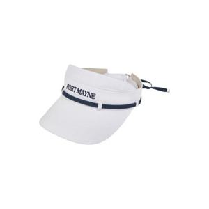 M 포트메인골프썬캡 NQC T3142PVS01WHT COTTON RIBBON VISOR - WHITE