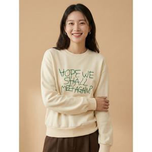 [꼼빠니아][꼼빠니아]레터링 맨투맨-CW24TS8202034C