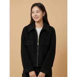 [꼼빠니아][꼼빠니아]카라 크롭 자켓-CW24CB8002097C