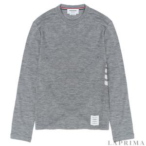 톰브라운 백 PWB 로고패치 롱슬리브 탑 MJS218AJ0084-055