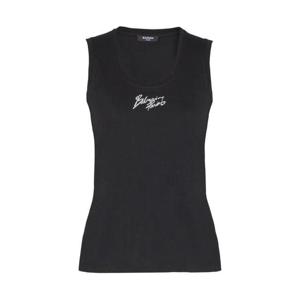 25 FW 발망 로고 프린트 탱크 탑 GF1EB075BD40 TP445131485