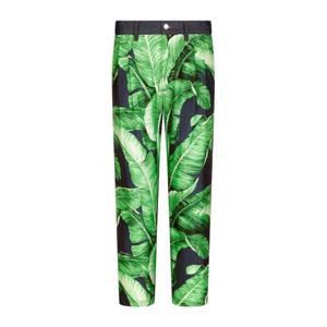 25 FW 돌체앤가바나 나뭇잎 프린트 미드라이즈 스트레이트 진 GYK0ADG8KD2 TP432066368