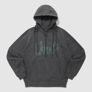 M 엄브로후드티 CQK UP422CHDN0-BLK [UMB X LEEY] 스트링 후드 티셔츠 / BLACK