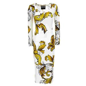 베르사체 미디 원피스 78HAO920 JS471G03 White