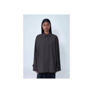 25 FW 토템 여성 타이 커프 셔츠 tot0263017brn