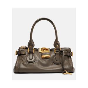 끌로에 Paddington 라지 레더 숄더 백 P01105778