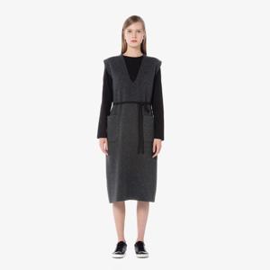 라코스테 공식 여성 브이넥 슬리브리스 드레스 EF194E-54N 050