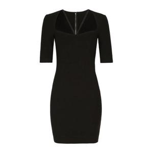 25 FW 돌체앤가바나 스트래피 하프 소매 미니 드레스 F6AUTTFUGKF TP432081568