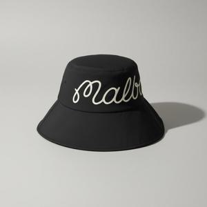 말본 골프 스크립트 방수 버킷햇 BLACK