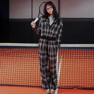 [LAP] 랩 체크 밴딩 팬츠 (AR4WPA66)